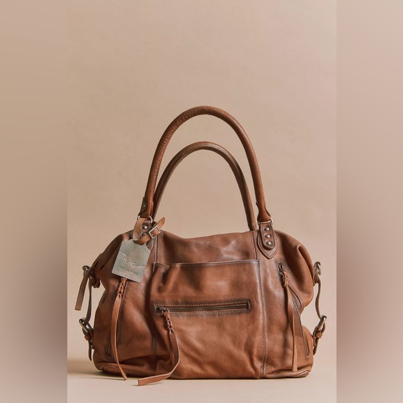 Free People Handbags - Free people We The Free Emerson Tote Bag saddle